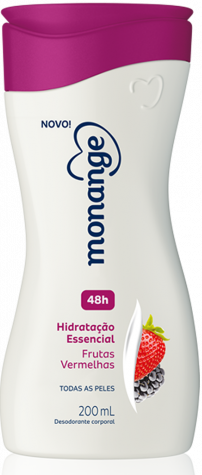 Hidratação Essencial Frutas Vermelhas Com Ação Desodorante 200Ml E 400Ml