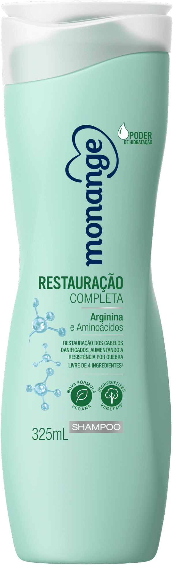 Shampoo Monange Restauração Completa 325Ml