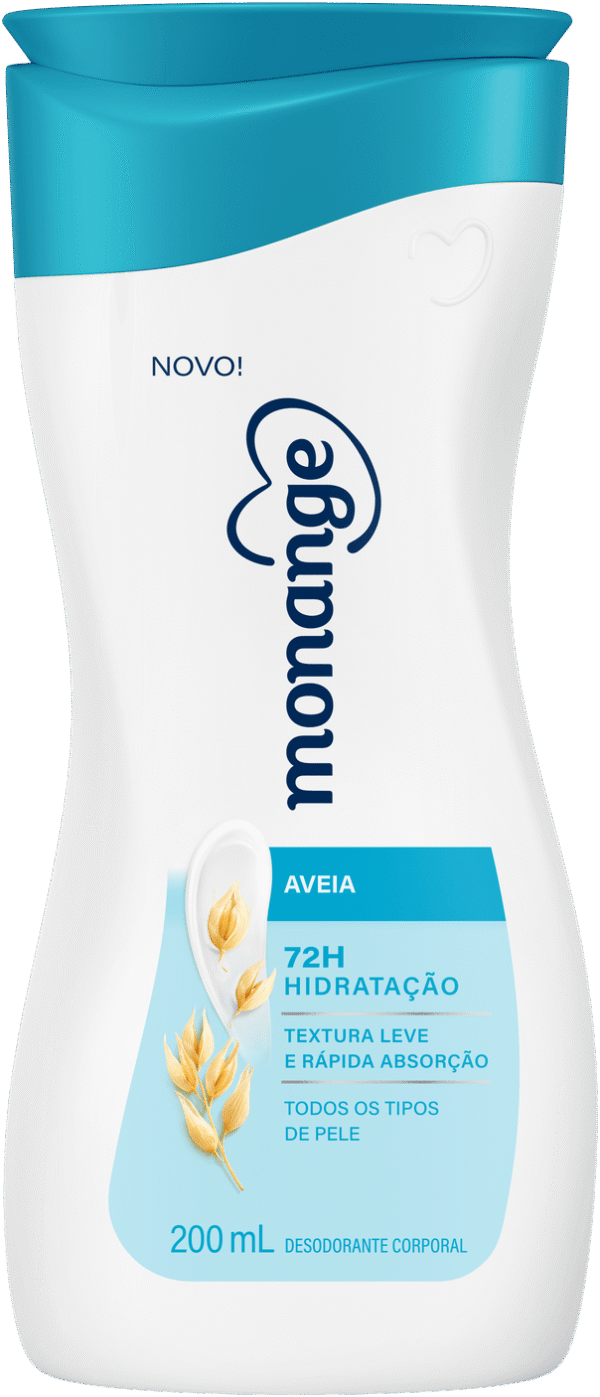 Hidratante Monange Aveia Hidratação Essencial Com Ação Desodorante 200Ml