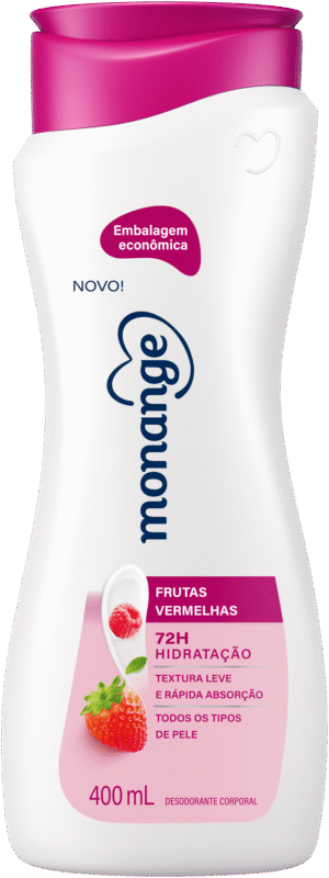 Hidratante Monange Frutas Vermelhas Hidratação Essencial com Ação Desodorante 400 mL