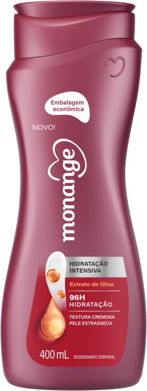 Hidratante Monange Extrato de Oliva Hidratação Intensiva com Ação Desodorante 400 mL