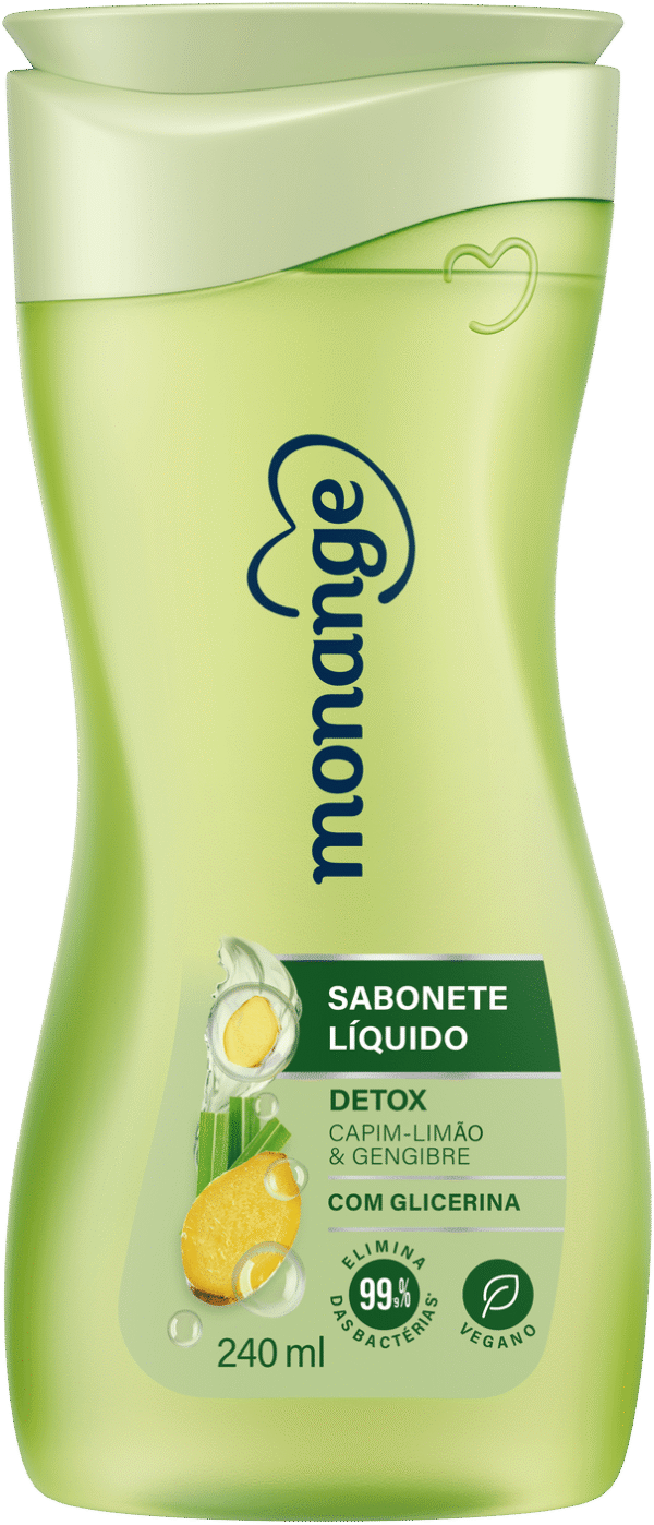 Sabonete Líquido Monange Detox Refil 240Ml