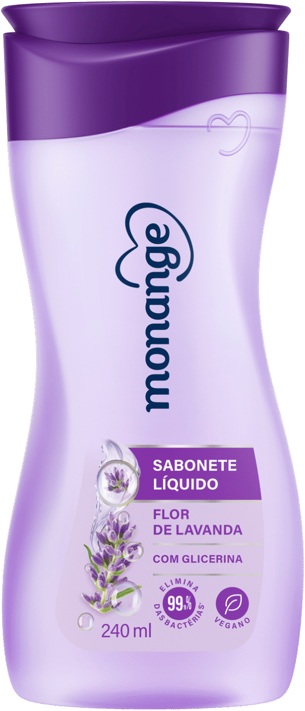 Sabonete Líquido Monange Flor De Lavanda 240Ml