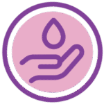 Reduz o ressecamento das mãos