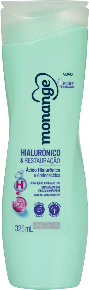 Shampoo Monange Hialurônico & Restauração 325ml