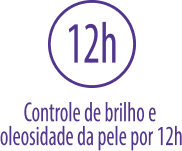 Controle de brilho e oleosidade