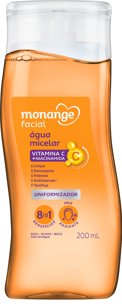 MONANGE FAC AGUA MIC VIT C 6X200ML